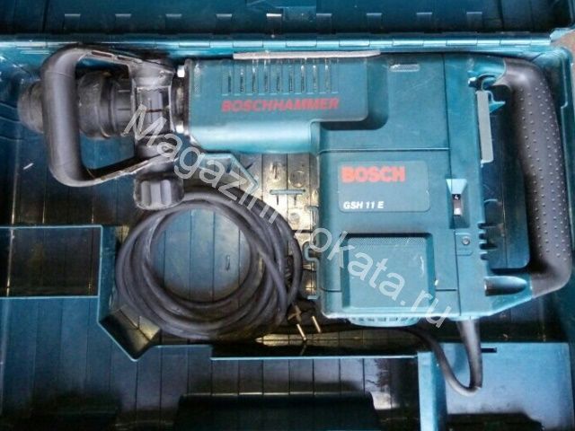 Аренда отбойного молотка Bosch GSH 11 E (сила удара 25 Джоулей)