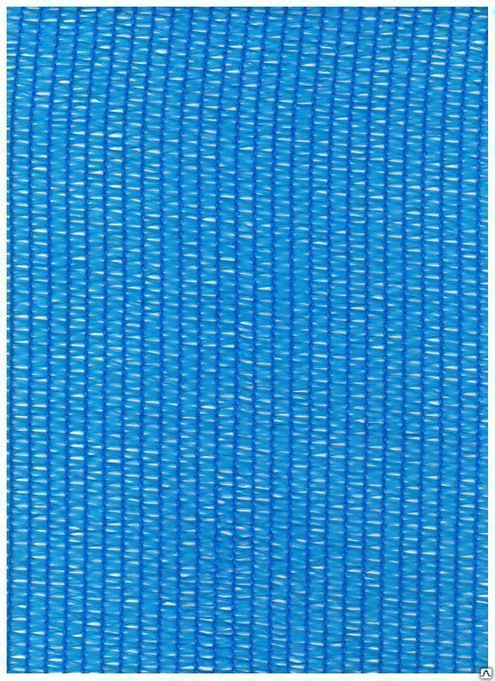 Сетка фасадная голубая плотность 80 гр/м2