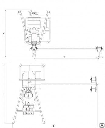 Гидромеханический гайковерт со встроенным гайкорезом ГМГ-180К 2