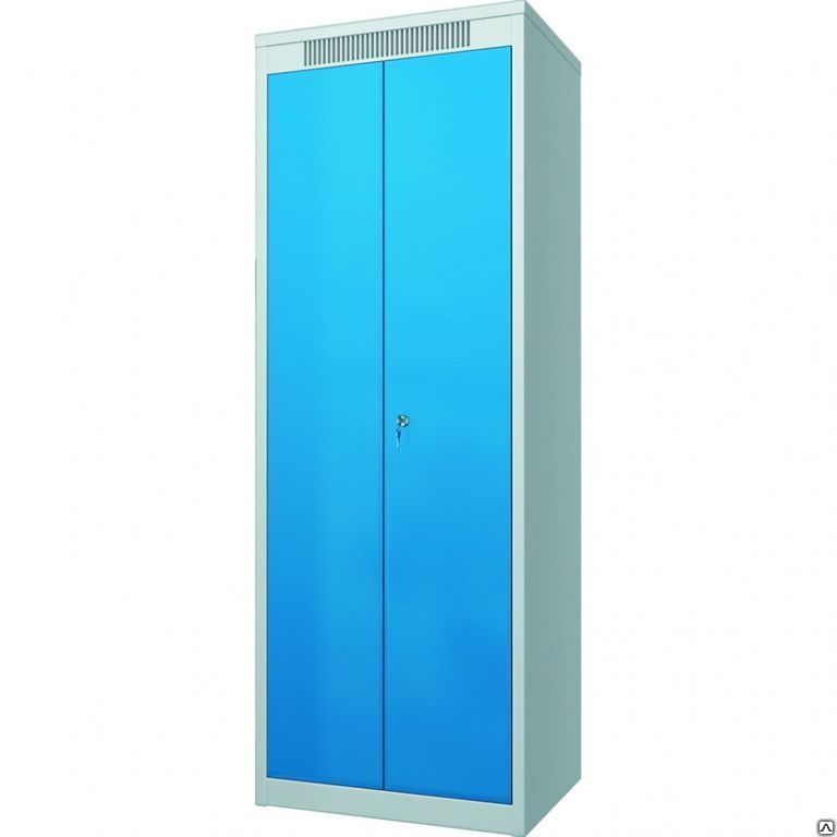 Шкаф металлический гардеробный ШМГ- 320, двустворчатая дверь, отсек для гол