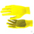 Перчатки нейлон, ПВХ точка, 13 класс, цвет лимон, L. Россия RUSSIA #1