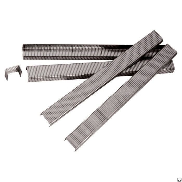 Скобы для пневматического степлера, 6 мм, ширина 1,2 мм, толщина 0,6 мм