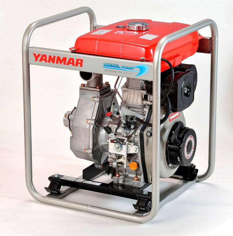 Мотопомпа дизельная Yanmar YDP 20N для слабозагрязненной воды
