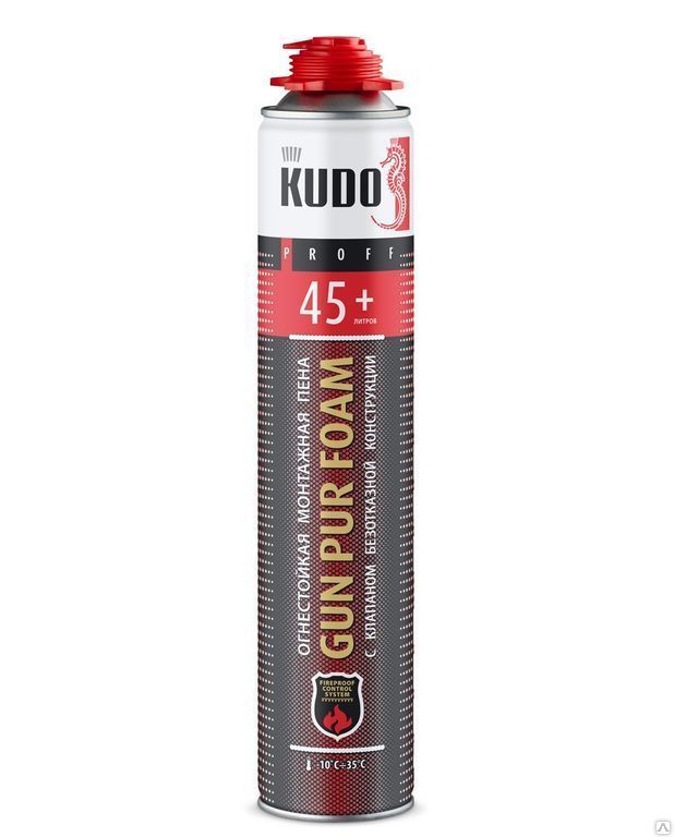 Пена противопожарная "KUDO PROFF 45+ Fire Control Sistem" 1000мл
