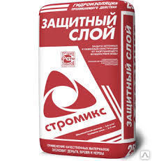 Гидроизоляционная смесь "Защитный слой СТРОМИКС" 25 кг
