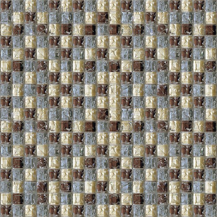 Мозаика Elada Mosaic. HK-37 (327x327x8 мм) вишнево-голубой микс