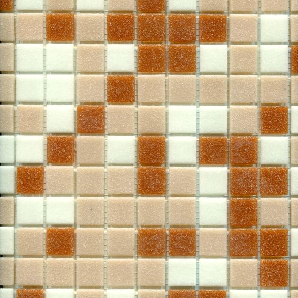Мозаика Elada Mosaic. MC125 (327x327x4 мм) светло-коричневый микс