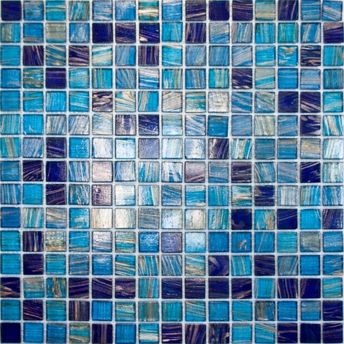 Мозаика Elada Mosaic. HK-21 (327x327x4 мм) синий микс