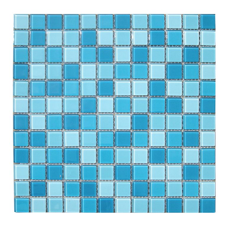 Мозаика Elada Mosaic. CB301 (327x327x4 мм) бело-голубой
