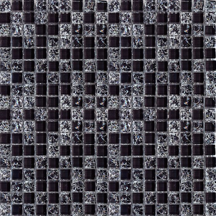 Мозаика Elada Mosaic. HK-34A (327x327x8 мм) черная
