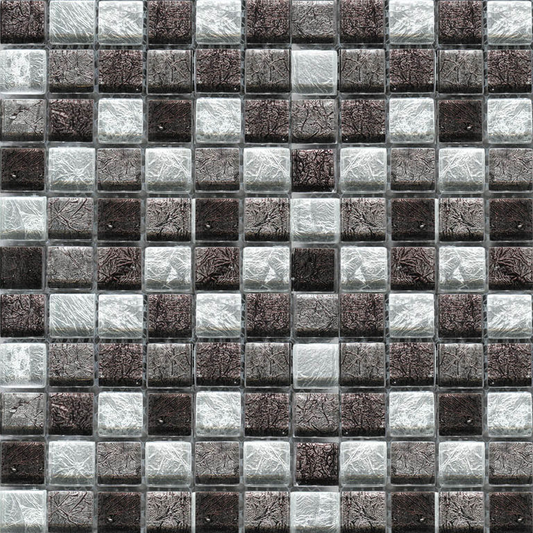 Мозаика Elada Mosaic. JSM-JB024 (327x327x8 мм) cерая жатая