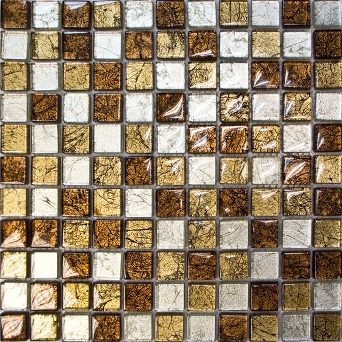 Мозаика Elada Mosaic. JSM-JB026 (327x327x8 мм) шоколадная жатая