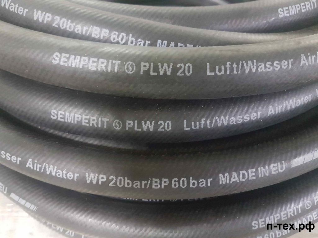 Рукав промышленный SEMPERIT PLW-20 напорный для отбойных молотков, цена в  Иркутске от компании Пневмотехника и Строительные машины