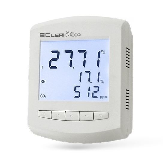 Измеритель-сигнализатор качества воздуха EClerk-Eco-A