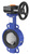 Затвор дисковый поворотный SBE Ду300 Ру16 межфланцевый с голым штоком #1