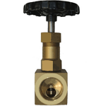 Клапан запорный игольчатый VYC 147-01 латунный Ду8 Ру200