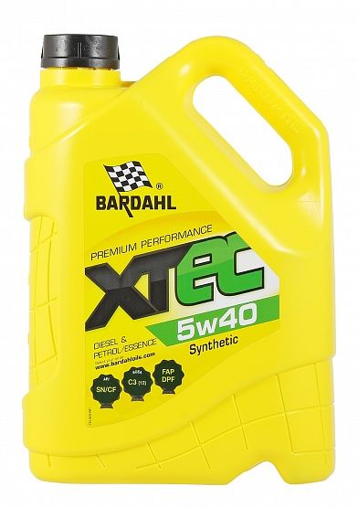 Масло моторное Bardahl XTEC 5W-40 (5 л)