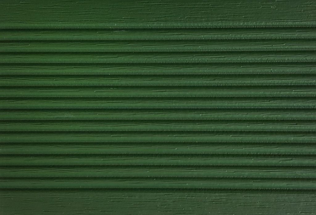 Террасная доска ПРАКТИК Моноколор 4000 или 3000 мм, цвет: Зелёный Изумруд 2