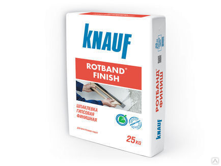 Шпаклевка гипсовая финишная КНАУФ Ротбанд-Финиш 25 кг KNAUF, цена в ...