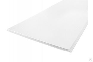 Панель ПВХ 5 мм 2,7х0,25 м STELLA Slim Premium Белая Матовая (15 шт/упаковка) 