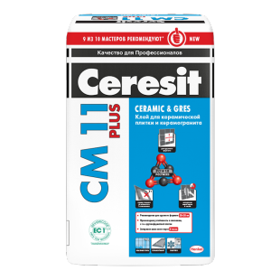 Клей для плитки Церезит CM11 Плюс (Ceresit CM11 Plus), 25 кг