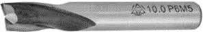 Фреза шпоночная с цилиндрическим хвостовиком ф6,0 мм ГОСТ 17025-71