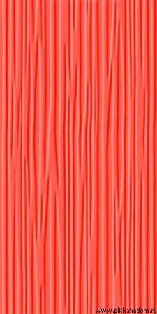 Керамическая плитка Керамин Кураж-2 красный. 00-00-1-08-11-45-004 Настенная керамическая плитка. 20x40
