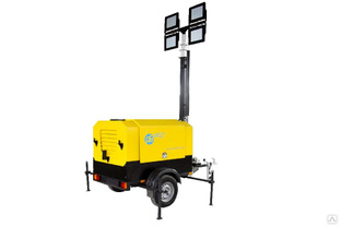 Передвижная осветительная установка Передвижная автономная система с питанием от солнечных батарей и ветрогенератора 