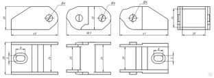 Кабель канал гибкий tp35x75 r75