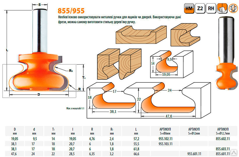 Фреза CMT 955.601.11. Фреза CMT 955.3818. Фреза интегрированная ручка Энкор. Фреза для интегрированной ручки под фасад 19мм Энкор. Фреза под ручку