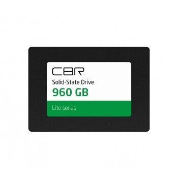 CBR SSD-960GB-2.5-LT22, Внутренний SSD-накопитель, серия "Lite", 960 GB, 2.5", SATA III 6 Gbit/s, SM2259XT, 3D TLC NAND,