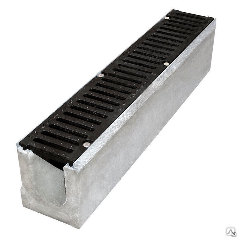 Лоток водоотводный бетонный BetoMax Drive ЛВ-10.16.16 (21) (23) Б с РВ щель ВЧ класс нагрузки D