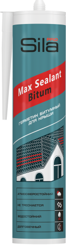 Герметик Sila PRO Max Sealant Bitum битумный 280мл