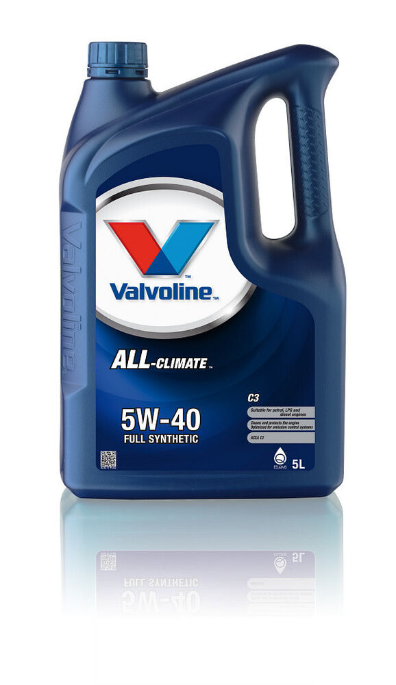 Масло моторное Valvoline 5W40 ALL CLIMATE C3 5 L