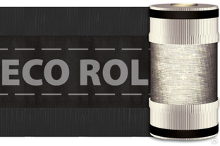 Delta- Eco Roll 310 вентиляционный рулон для конька и хребта, 310 мм коричневый 