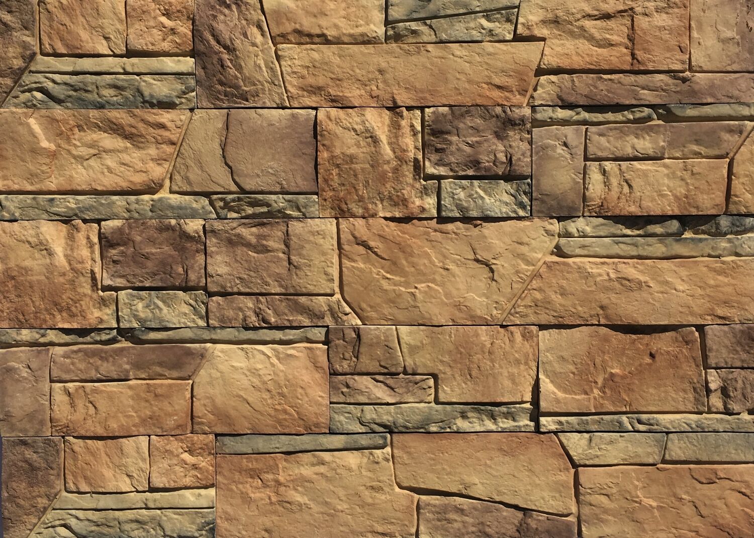 Рядовая плитка Zikkurat Безенгийская стена 1-08-52 без расшивки, норма упаковки 0,76 м2