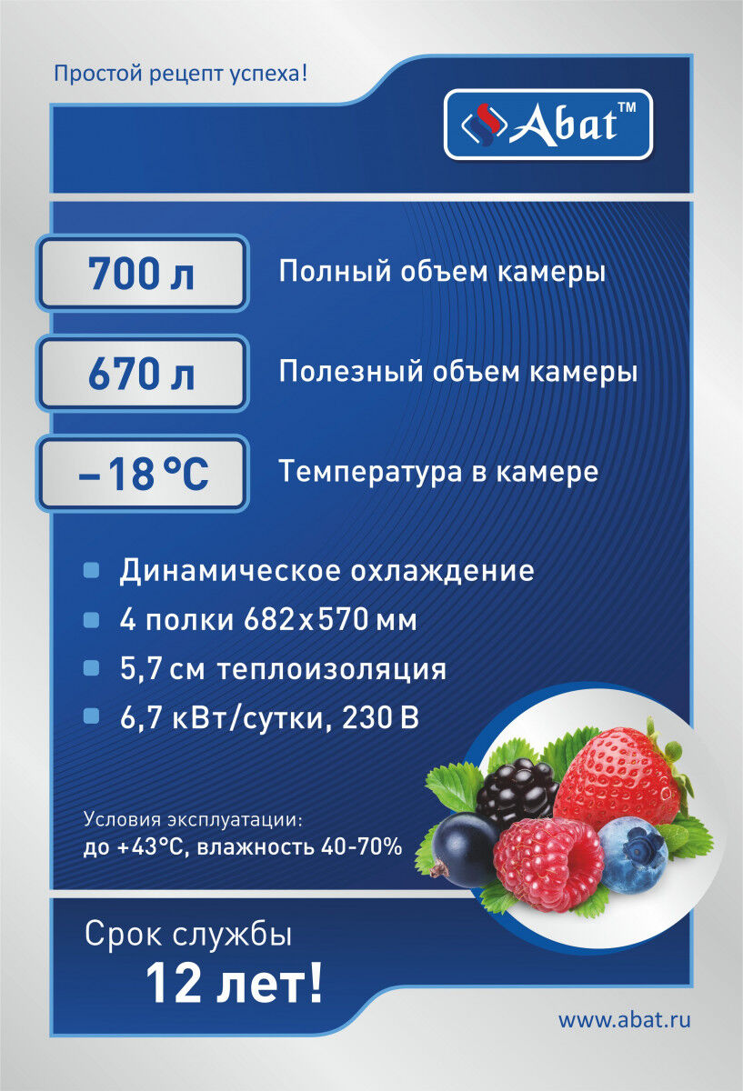 Шкаф холодильный низкотемпературный ШХн-0,7-01 нерж. по выгодной цене от производителя. 2