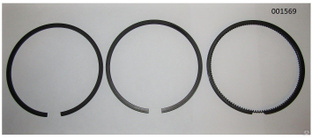 Кольца поршневые (D=102 мм,к-т на 1 поршень -3 шт,) TDQ 30 4L /Piston rings, kit #1