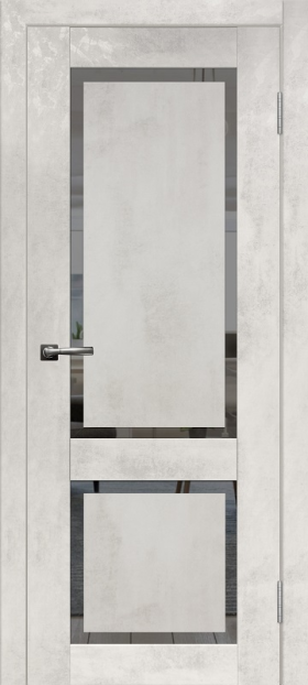 Дверь межкомнатная RA-2 Слим бетон крем