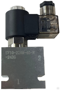 SV10-22A-4G-N-24DG клапан электромагнитный SAE10, G 1/2, 70 л/мин #1