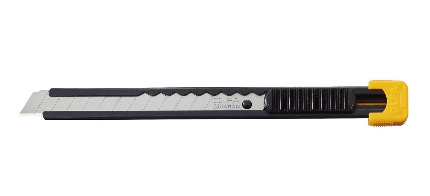 Нож OLFA S, лезвие 9 мм, 60°