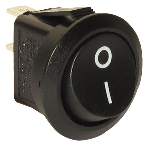 Клавишный выключатель SR06NR Black номинальный ток 10A/250В АС номинальный ток 10A/250В АС