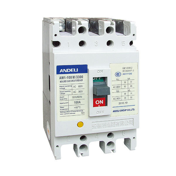 Автоматический выключатель AM1-100L/3P 40A 3-полюсный, номинальный ток 40А 3-полюсный, номинальный ток 40А