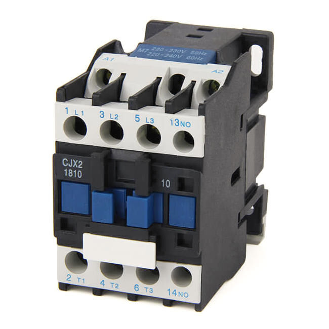 Контактор CJX2-D1810 18A 220V/AC3 3Р, 1НО контакт, ток 18А, 220В 50Гц 3Р, 1НО контакт, ток 18А, 220В 50Гц