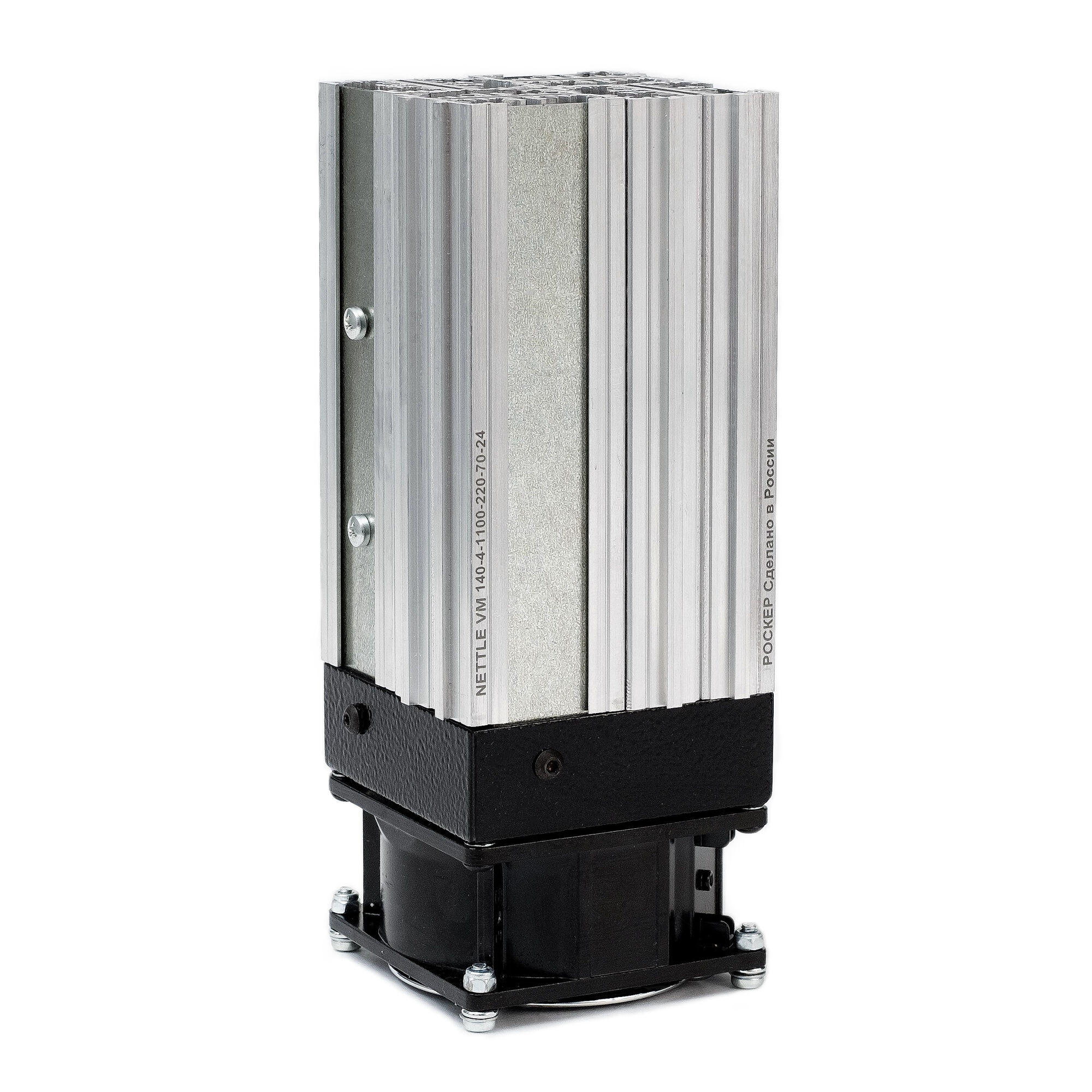 Нагреватель с вентилятором NETTLE VM 140-4-1100-220-70-24 1100Вт, 220В AC/DC, подключение проводом 1100Вт, 220В AC/DC, п