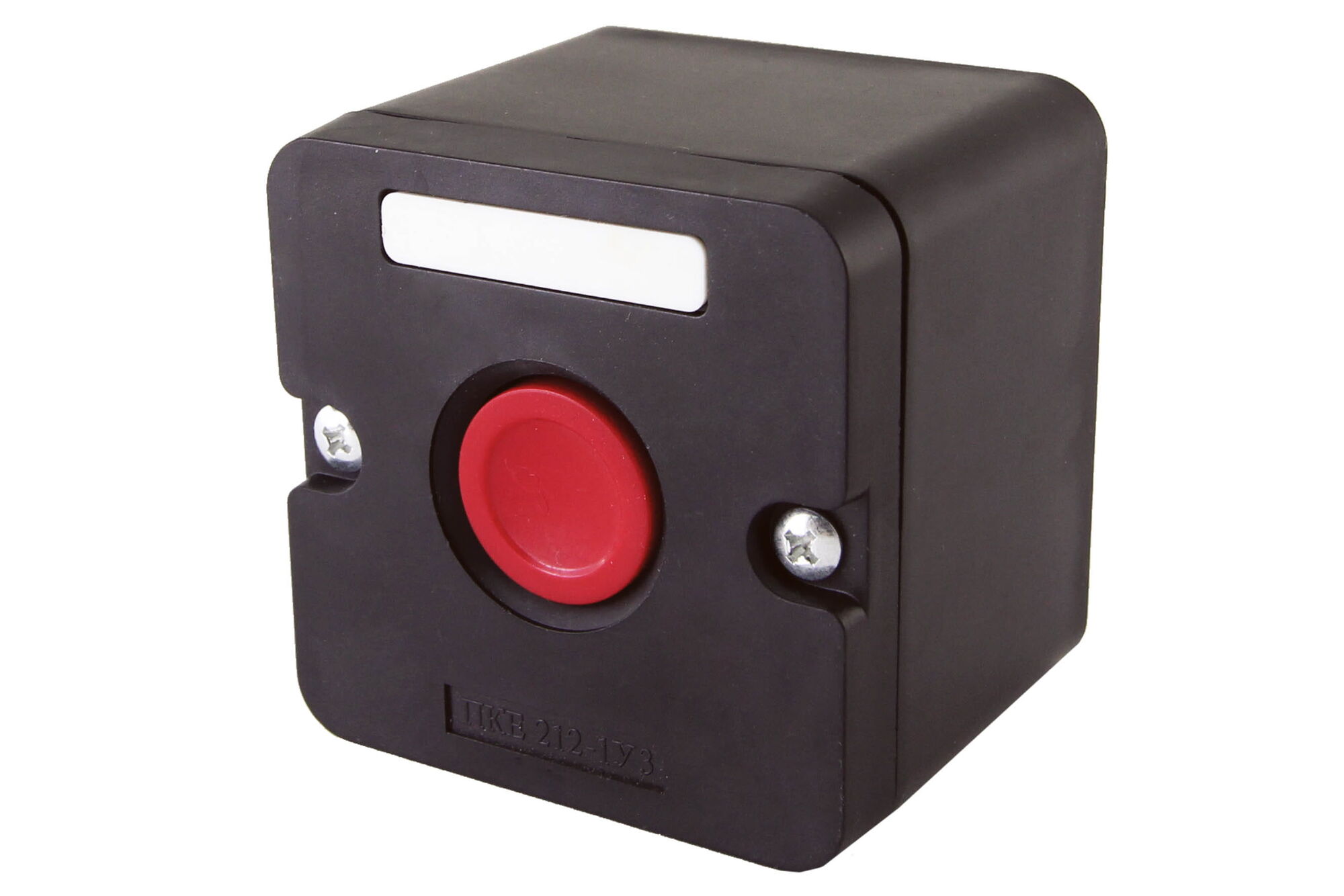 Пост кнопочный ПКЕ 212-1 У3 красная кнопка, IP40 красная кнопка, IP40