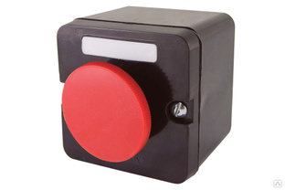 Пост кнопочный ПКЕ 212-1 У3 красный гриб, IP40 красный гриб, IP40 