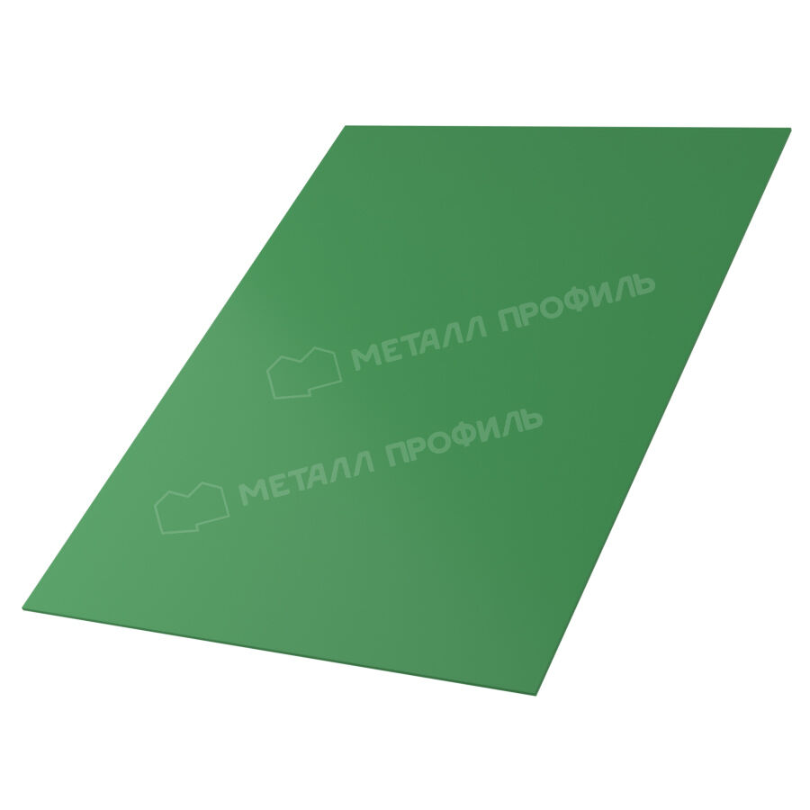 Лист плоский (ПЭ-02-6002 Зеленый лист-0.45)
