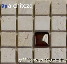 Керамическая плитка Керамин Architeza Pantheon PAN_ AP_ 65 Стеклянная мозаика 30х30 (кубик 1,5х1,5)