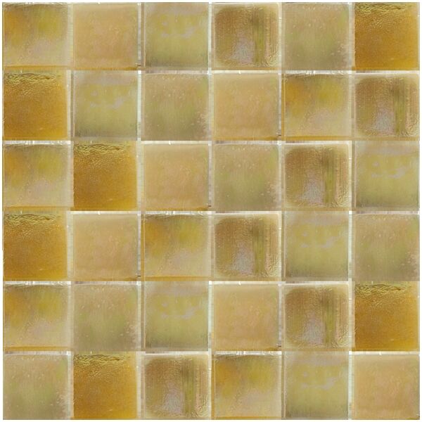 Керамическая плитка Керамин Architeza Sharm Iridium xp26 Стеклянная мозаика 32,7х32,7 (кубик 1,5х1,5)